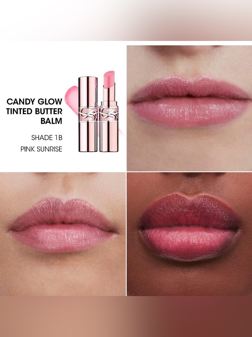 Yves Saint Laurent Loveshine “Candy Glow" Tinted Butter Balm NIB